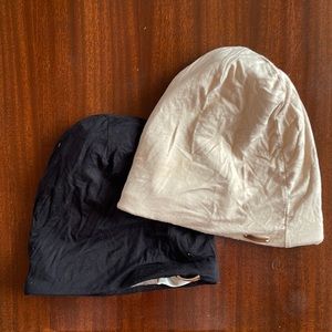 2x Grace Eleyae hair bonnet (satin lined caps)
